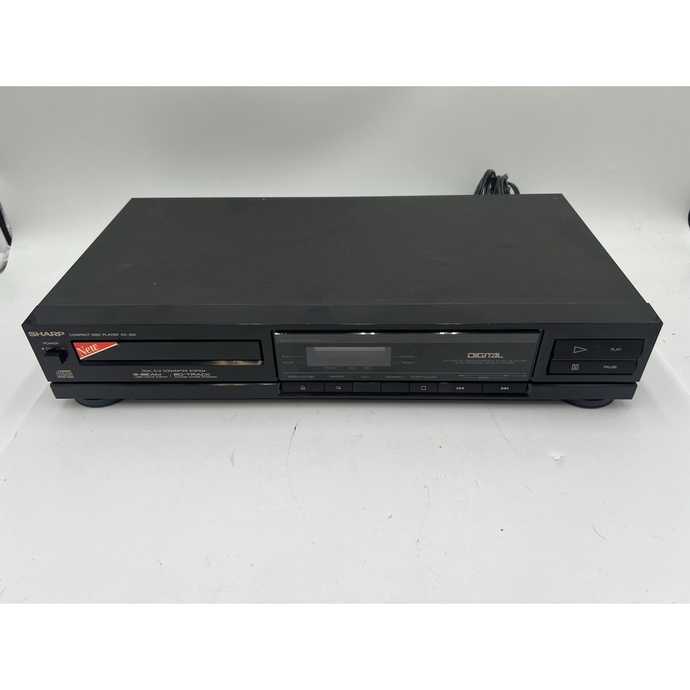 Sharp DX-200 Vintage CD Player 1991 Tested Working Single Disc